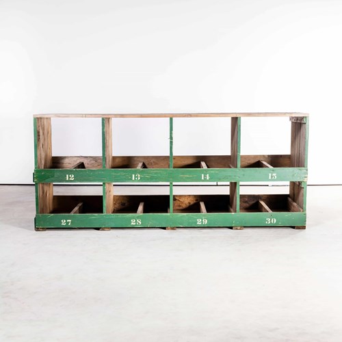 1920'S Late Victorian Pigeon Hole Unit - Storage - Shelving Unit (Model 32)