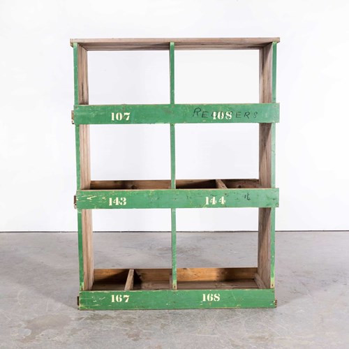 1920'S Late Victorian Pigeon Hole Unit - Storage - Shelving Unit (Model 46)