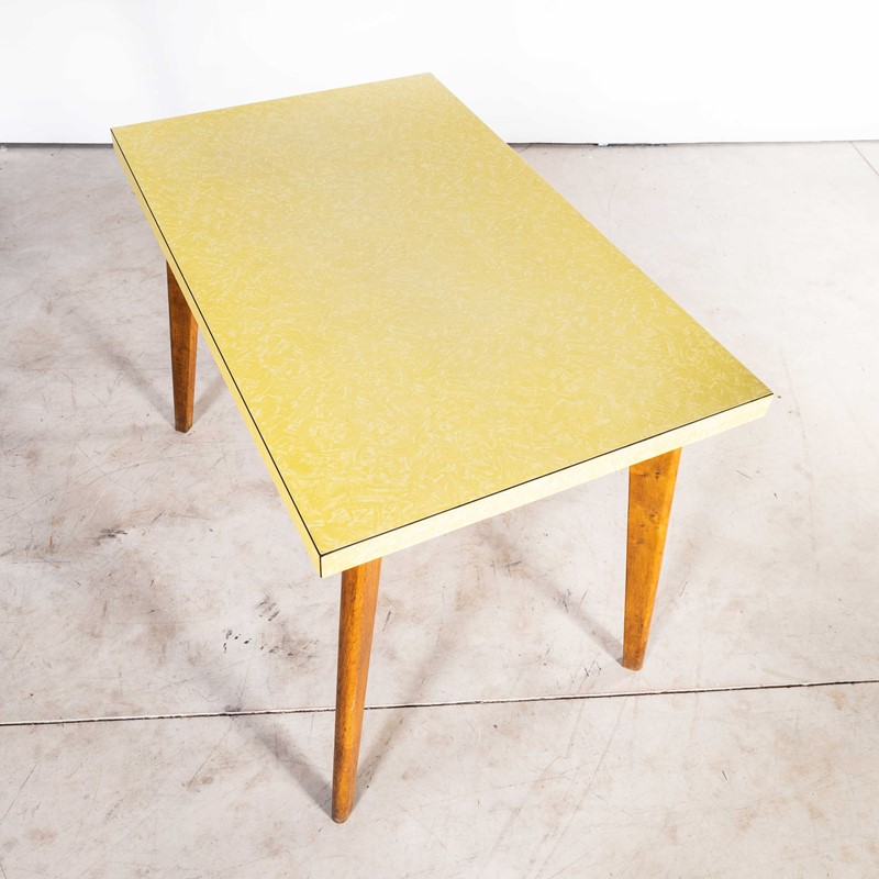 1960's French Yellow Kitchen - Dining Table-merchant-found-2195c-main-638113752194642844.jpg