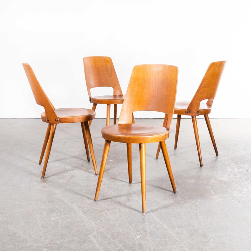 1960'S French Baumann Honey Beech Bentwood Mondor Dining Chair - Set Of Four-merchant-found-2205y-main-638193458298565310.jpg