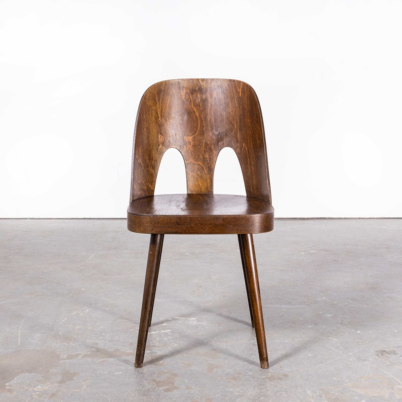 1960'S Dark Oak Dining Chair By Antonin Suman For Ton - Double Vent.-merchant-found-2356y-main-638217231347189946.jpg