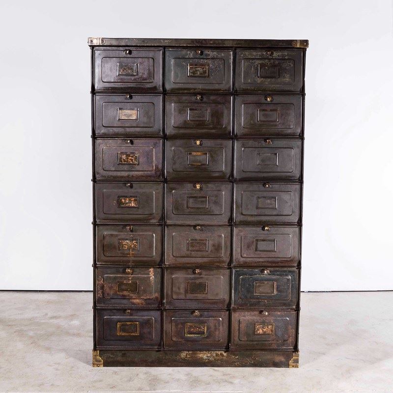 1930'S Original Strafor Klappet Cabinet - Original Paint -Forge De Strasbourg-merchant-found-2386i-main-638351152814562836.jpg