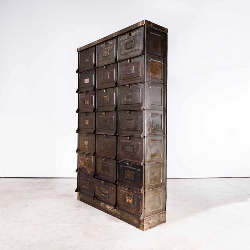 1930'S Original Strafor Klappet Cabinet - Original Paint -Forge De Strasbourg-merchant-found-2386j-main-638351152852374706.jpg