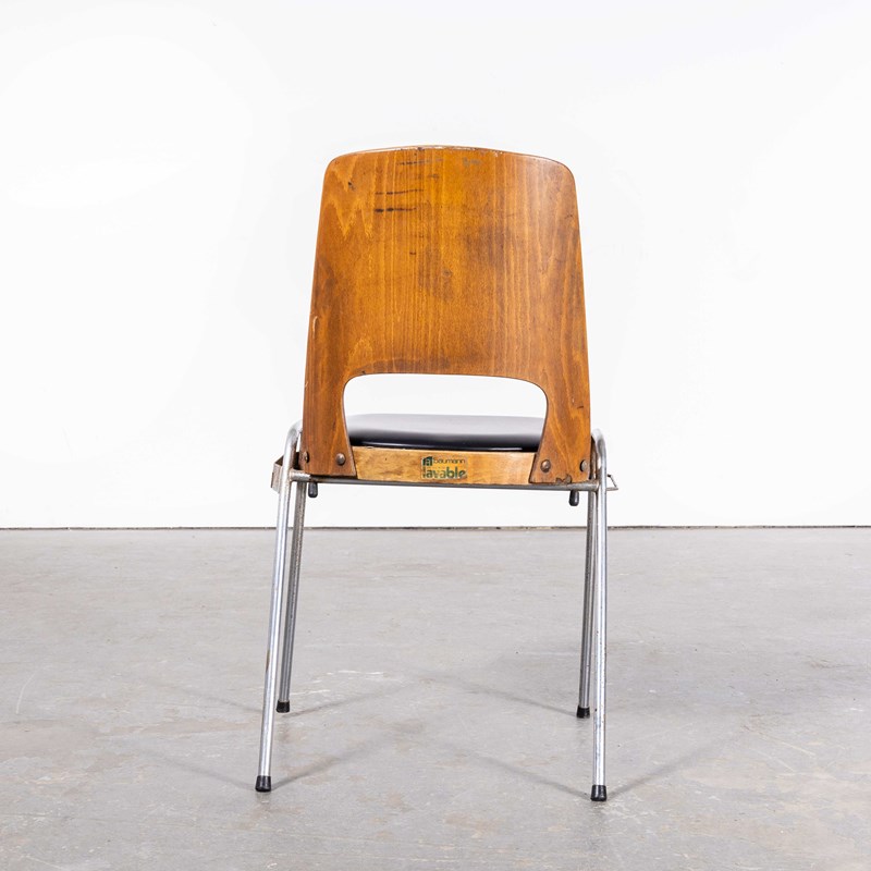 1960'S French Baumann Chrome Leg Bentwood Dining Chairs - Set Of Four-merchant-found-2393h-main-638217243399235246.jpg