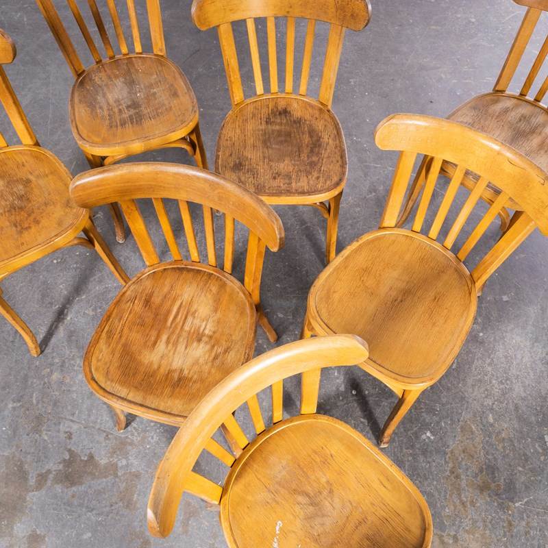 1950'S Baumann Blonde Bentwood Café Dining Chair - Set Of Seven-merchant-found-2404c-main-638199127927108568.jpg