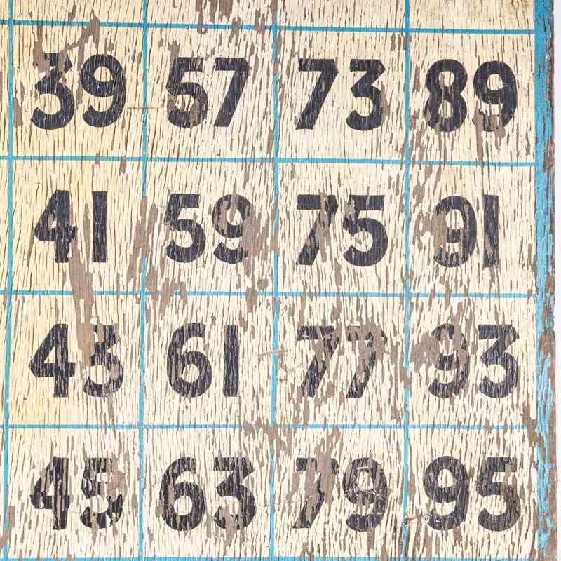 1950'S Original Winning Numbers Large Fairground Sign - Odds-merchant-found-2516a-main-638199220259748214.jpg