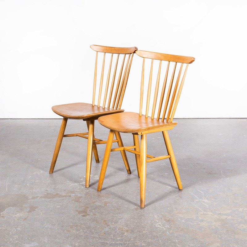 1950 Honey Oak Stickback Chairs - Saddle Seat - By Ton - Pair-merchant-found-2524b-main-638217250527334431.jpg