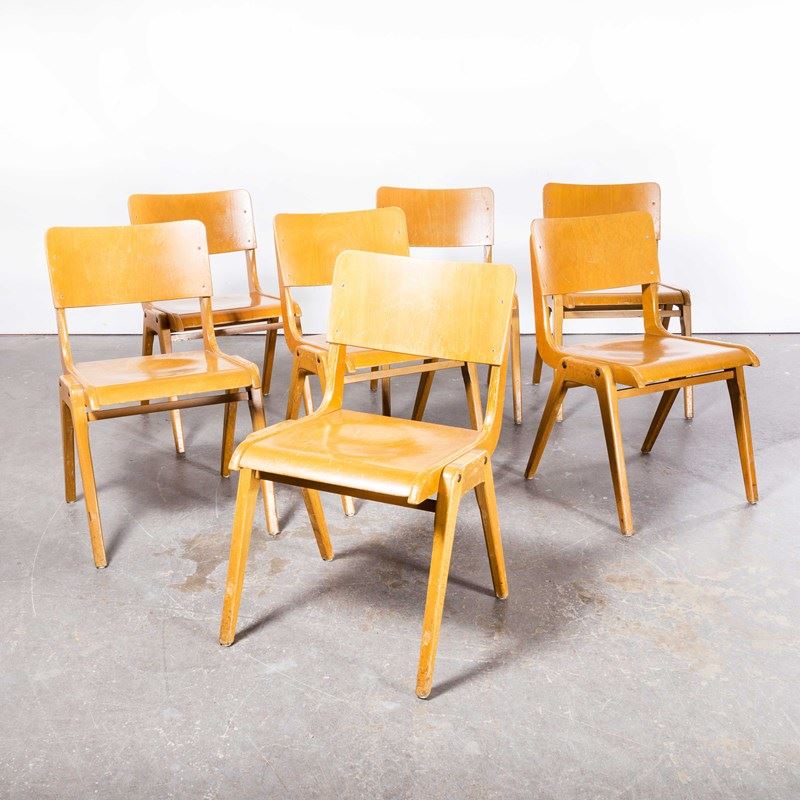 1950'S Casala Honey Beech Stacking Dining Chair - Set Of Seven-merchant-found-25747y-main-638222406274534477.jpg