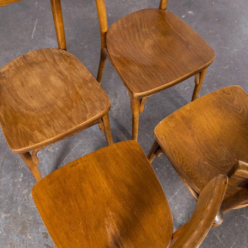 1950’S Bentwood Mid Tan Single Bar Back Dining Chairs – Set Of Four (2582)-merchant-found-2582a-main-638225107435153924.jpg