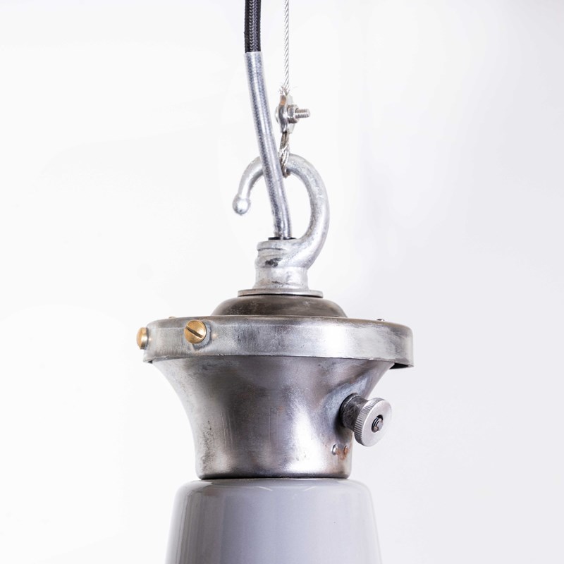 1950'S Industrial White Benjamin Enamelled Pendant Lamps - 16 Inch-merchant-found-2780f-main-638363234042721878.jpg