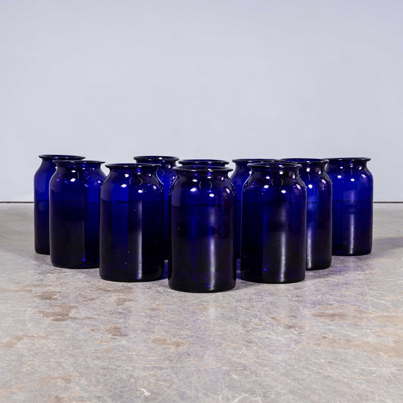 Cobalt Blue Glass Jar - Tall Vase - Mouth Blown-merchant-found-2836y-main-638326122599190222.jpg