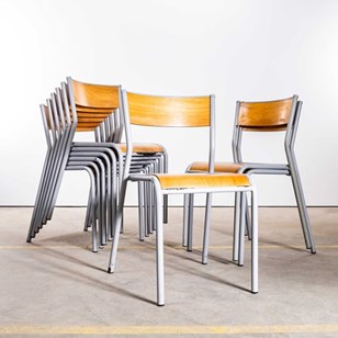 1950’S French Mullca Stacking Dinin...