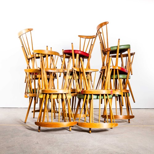 1950'S Original Erco Upholstered Dining Chairs - Small Batch Available