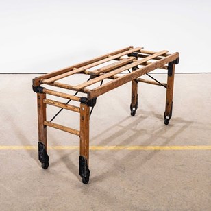 1890'S Original Pitch Pine Folding ...