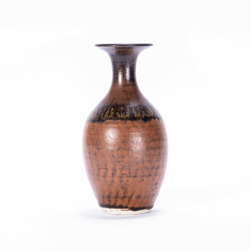 Vintage Studio Ceramics Vase By Bawtry - Rich Earth