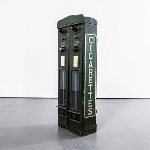 1940'S English Cigarette Disposal Vending Machine