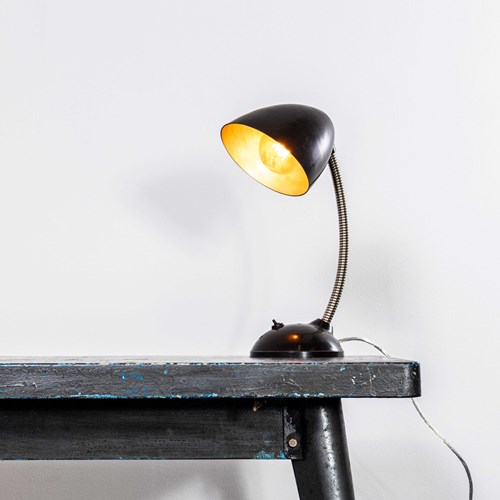 1950'S Bakelite Early Flexible Desk Lamp