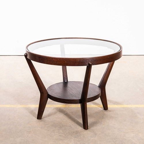  1950’S Round Occasional Table By Kozelka And Kropacek For Interieur Praha – Dar