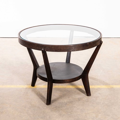  1950’S Round Occasional Table By Kozelka And Kropacek For Interieur Praha – Dar