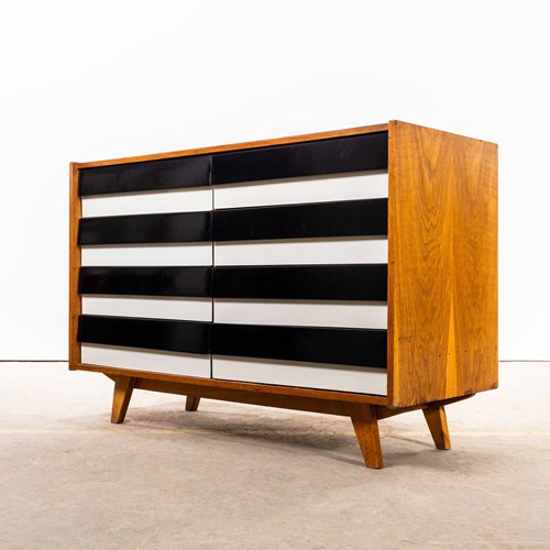 1950’S Double Drawer Cabinet – By Jiri Jiroutek For Interieur Praha
