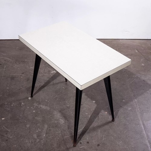 1950'S Original French Tolix Rectangular Café - Kitchen - Dining Table