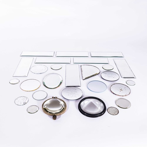  1920'S Collection Of Mirrors And Lenses