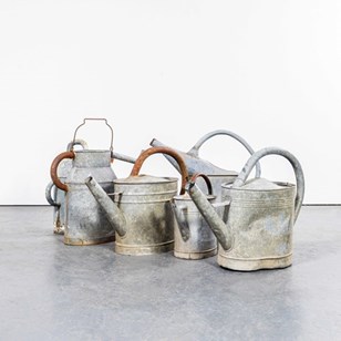 1950'S Original French Galvanised W...