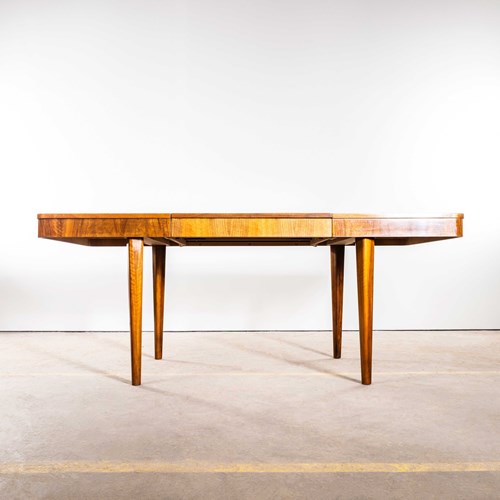 1950’S Rectangular Extending Halabala Dining Table – Up Zavody