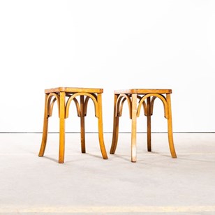1950'S Baumann Low Bentwood Stools ...