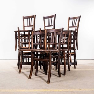 1940'S French Farmhouse Dark Walnut...