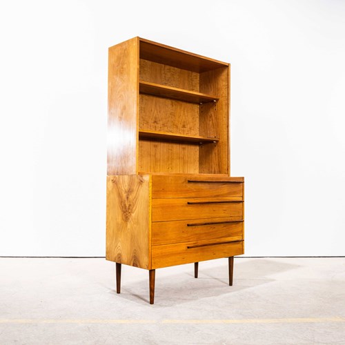1960Â€™S Four Drawer Shelved Mid Century Cabinet Â€“ Up Zavody