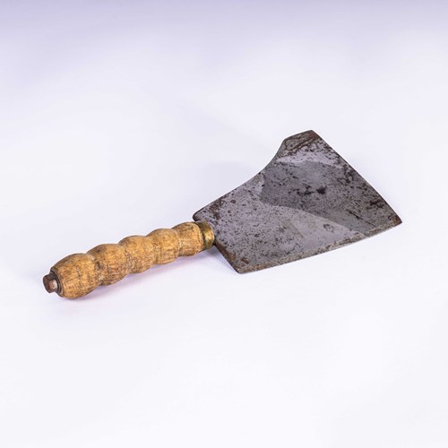 1950'S Original Hungarian Meat Cleaver 9