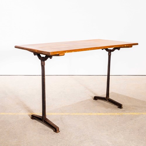 1940’S Original Cast Base Fischel Bistro Dining Tables (5411)