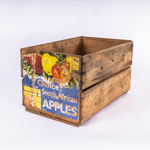 1950'S South African Branded Apple Crate