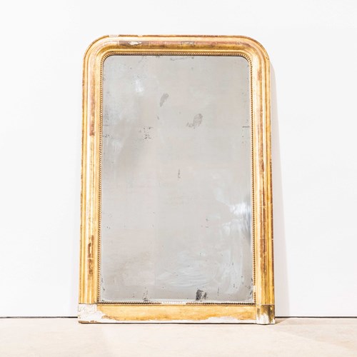 1890'S Original Gilt And Gesso French Mirror