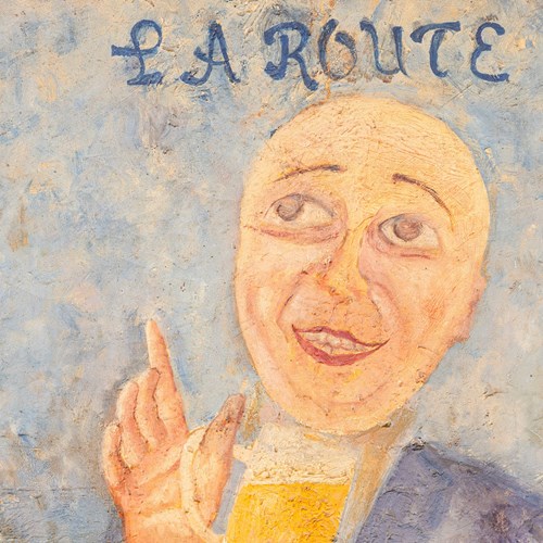 1950'S French Decorative Oil Painting