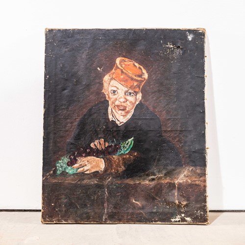  1940'S French Decorative Oil Painting