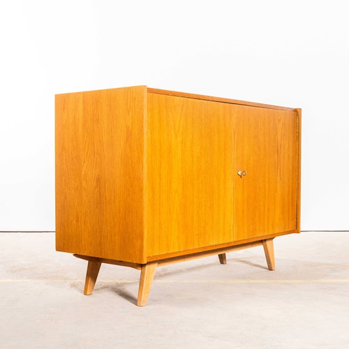 1950’S Two Door Cabinet With Shelf By Jiri Jiroutek For Interieur Praha