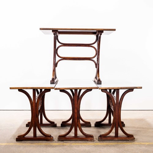  1940’S Original Fischel Bentwood Bistro Dining Tables