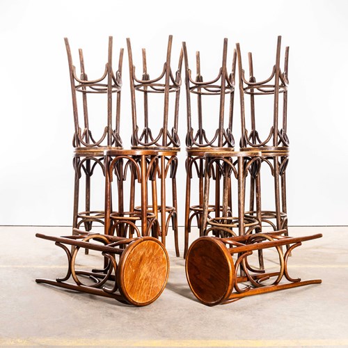 1970’S Rich Honey Original Bentwood Bar Stools