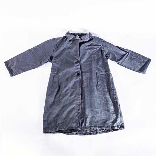 Vintage French Grey Workwear Jackets (Medium)