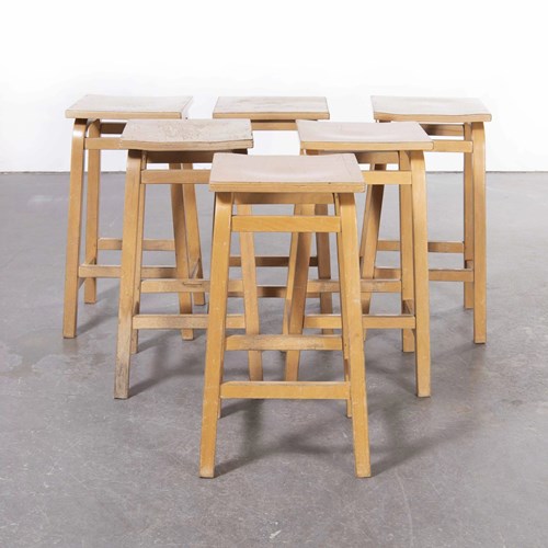 1950'S Laboratory Stools By Lamstak