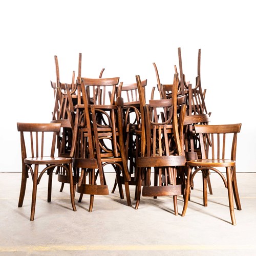  1950’S Fischel Bentwood Classic Dining Chairs