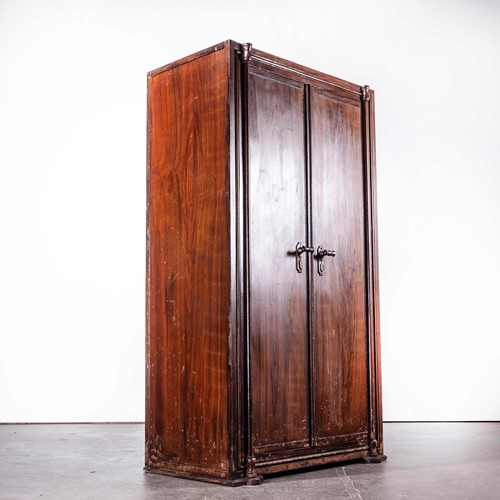 1890'S Original Patented Fireproof Large Cabinet 