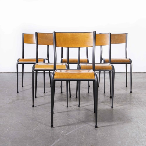 1950's French Mullca Dining Chairs - Set Of Six