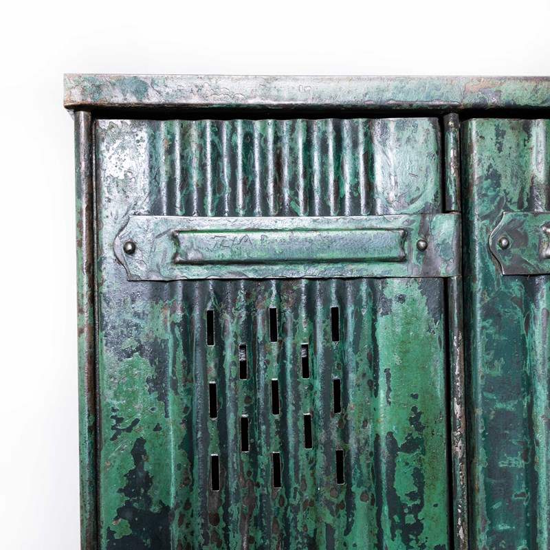 1930'S Original Forge De Strasbourg - Strafor - Green Five Door Locker-merchant-found-697c-main-638143783986105104.jpg