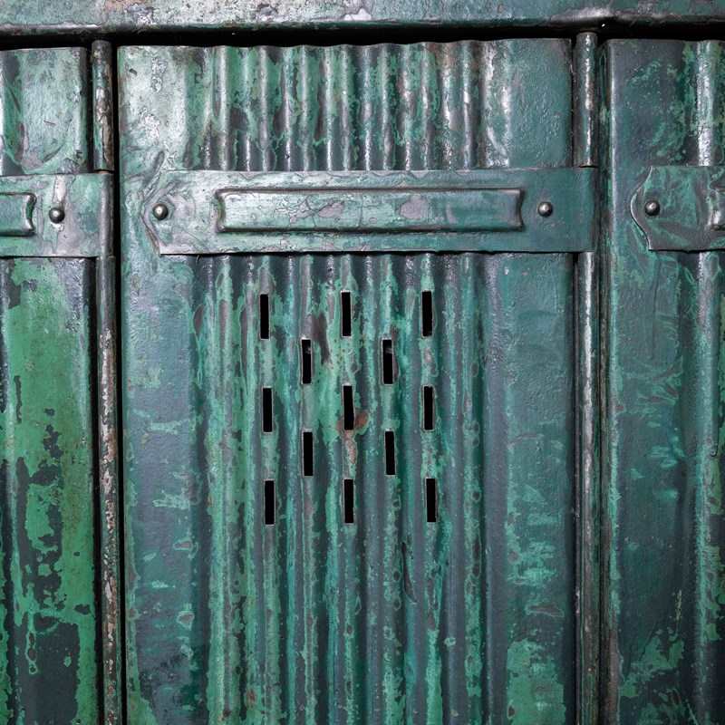 1930'S Original Forge De Strasbourg - Strafor - Green Five Door Locker-merchant-found-697e-main-638143783923292968.jpg