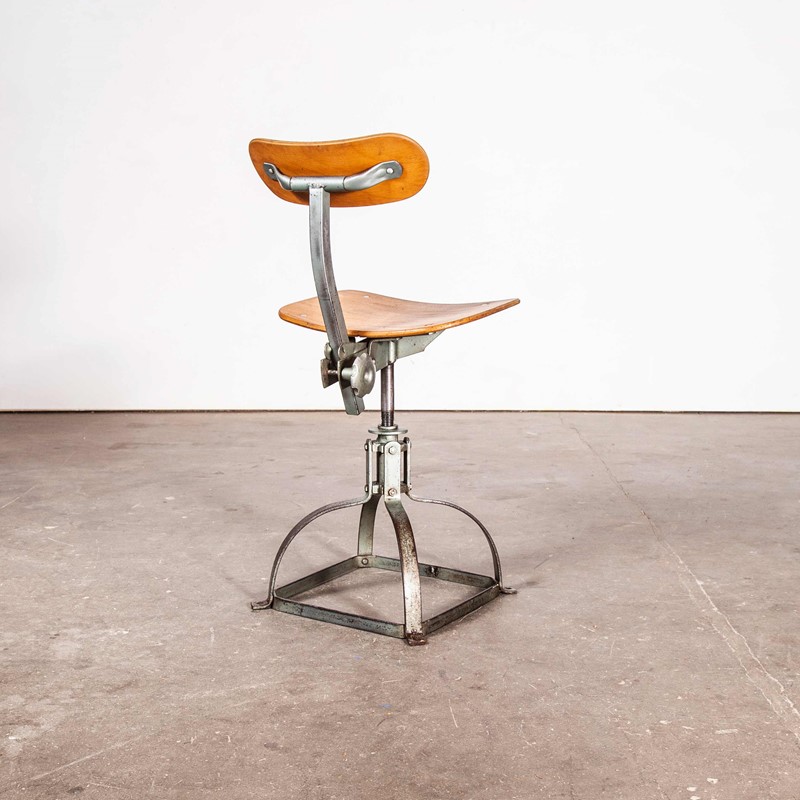1950's French Low Desk Chair - Metal Frame-merchant-found-7004b-main-637190845904537660.jpg