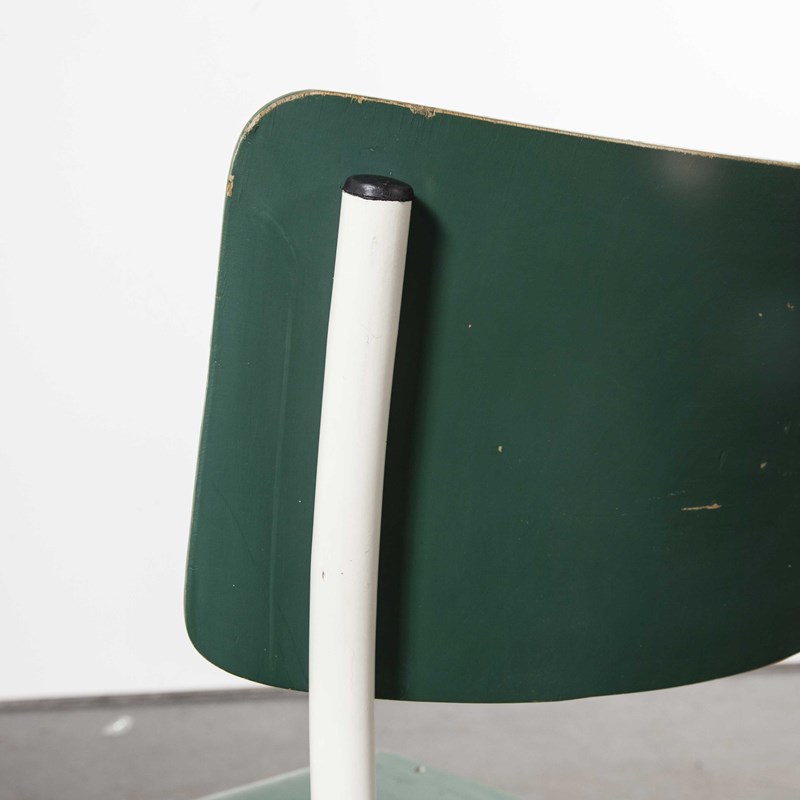 1970'S Thonet Stacking Dining Chairs For The German Army - Green - Good Quantiti-merchant-found-928999m-main-638360637180317537.jpg