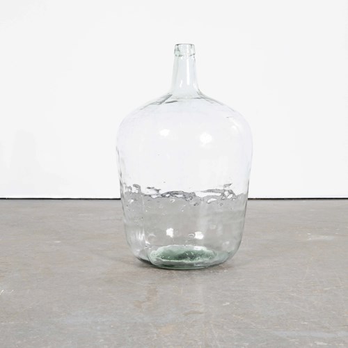  Vintage French Glass Demijohn - (957.17)